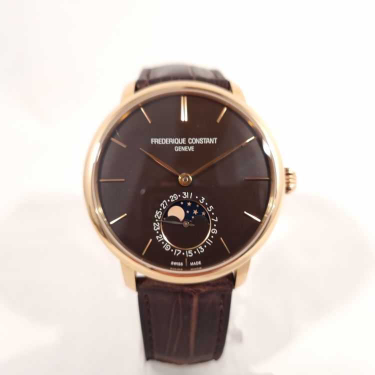 FREDERIQUE CONSTANT SLIMLINE MOONPHASE OR 18K