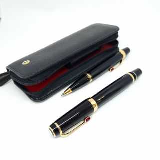 Montblanc Roller + Porte mine Boheme Rouge Rubis