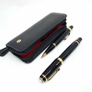 Montblanc Roller + Porte mine Boheme Rouge Rubis