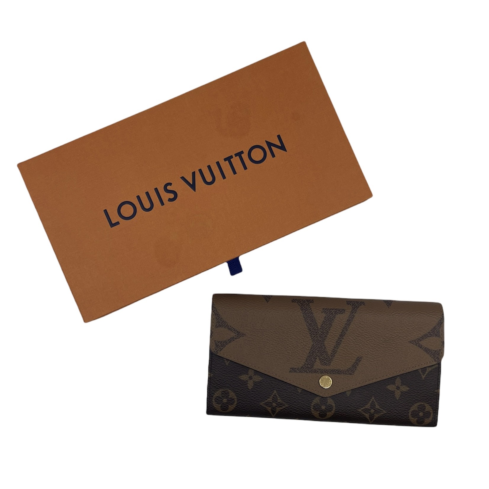 Louis Vuitton Eugenie Monogram Canvas Wallet Brown