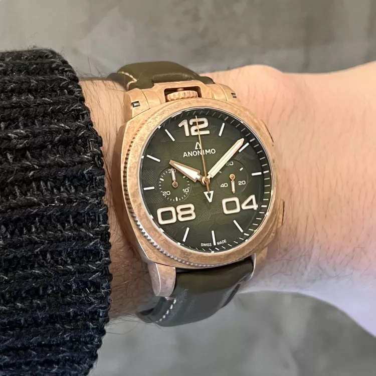 Anonimo Militare Chrono Alpini Khaki