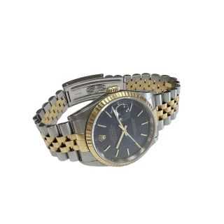 Rolex datejust blue dial