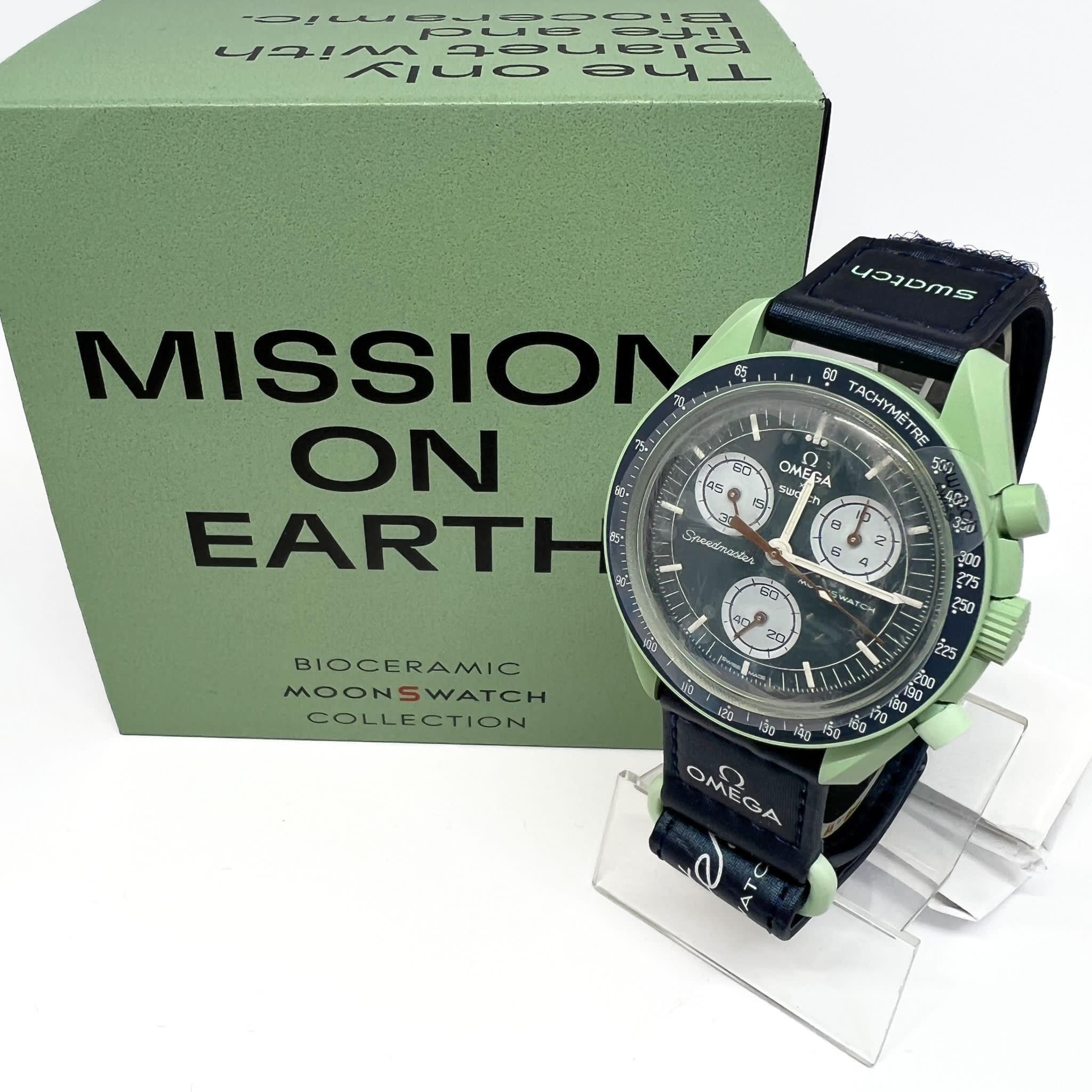スウォッチ オメガ ムーンスウォッチ MISSION ON EARTH - 腕時計(アナログ)