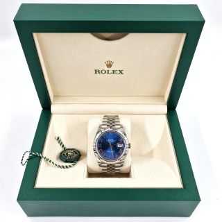 Rolex Datejust 41 Jubilee 126334 blue roman