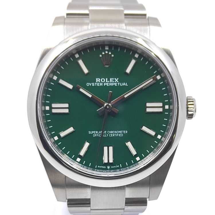 Rolex Oyster Perpetual 41 Green Dial