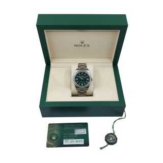 Rolex Oyster Perpetual 41 Green Dial