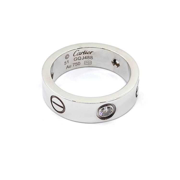 Cartier bague online love