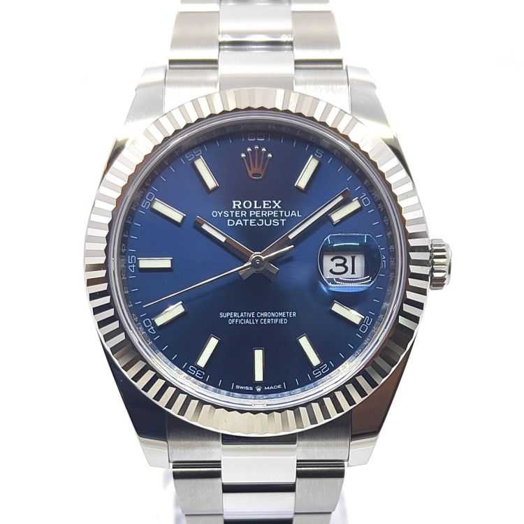 Rolex DateJust 41 Blue Dial