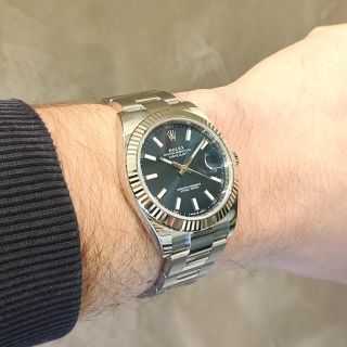 Rolex DateJust 41 Blue Dial