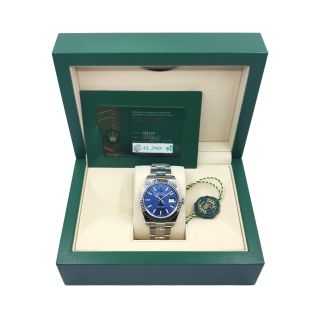 Rolex DateJust 41 Blue Dial