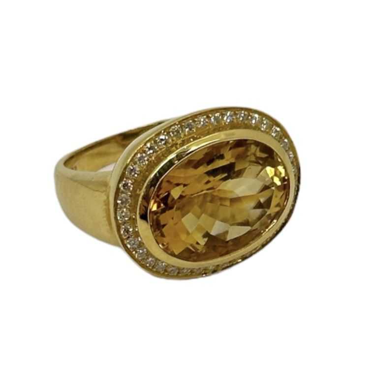 Bague or jaune