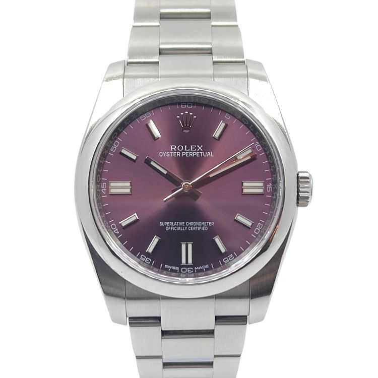 Rolex Oyster Perpetual 36 Grape Dial