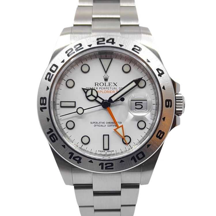 Rolex Explorer II 42 White Dial