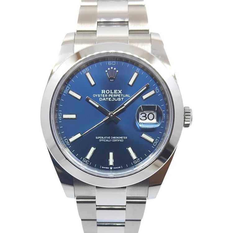 Rolex DateJus 41 Blue Dial