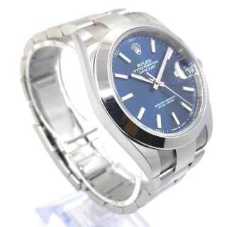 Rolex DateJus 41 Blue Dial