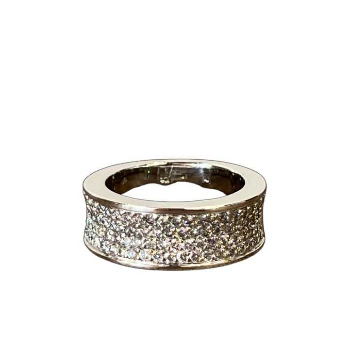 Bague Or Blanc Diamants