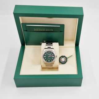 Rolex Oyster Perpetual 41 Green Dial