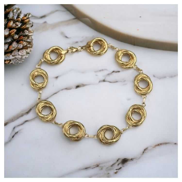 Bracelet en Or Jaune 18k