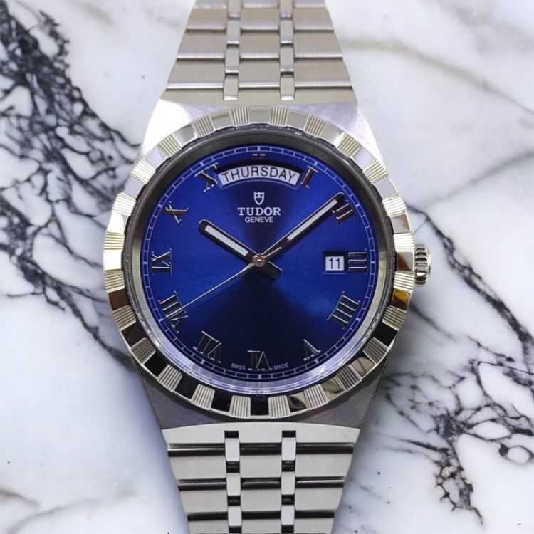 Tudor Royal Day Date Blue Dial