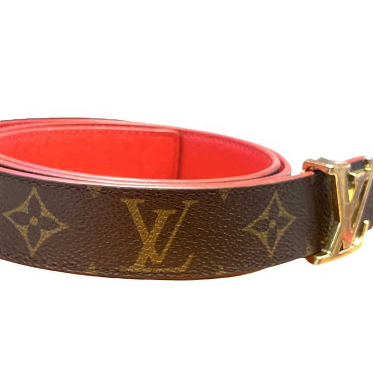 Ceinture louis 2024 vuitton femme rouge