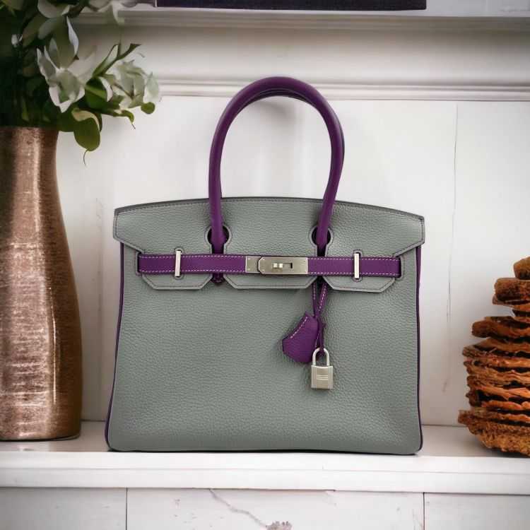 Sac hermes online argent