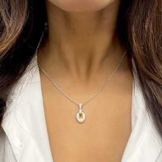 Collier Or Blanc 18K