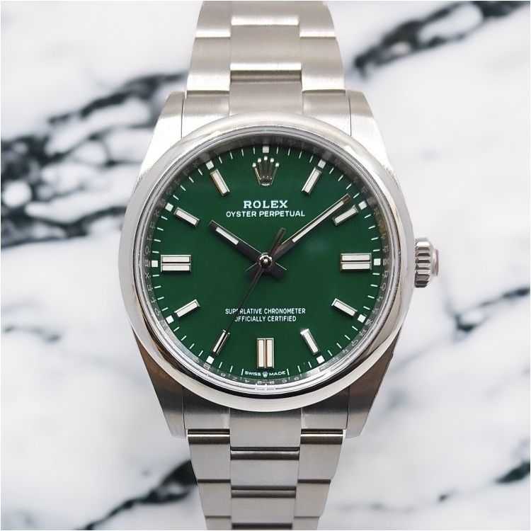 Rolex Oyster Perpetual 36 Green Dial