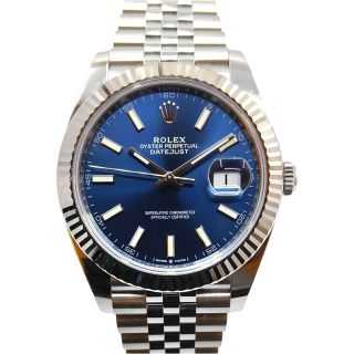 Rolex DateJust 41 Blue Dial