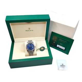 Rolex DateJust 41 Blue Dial