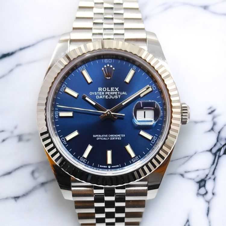 Rolex DateJust 41 Blue Dial