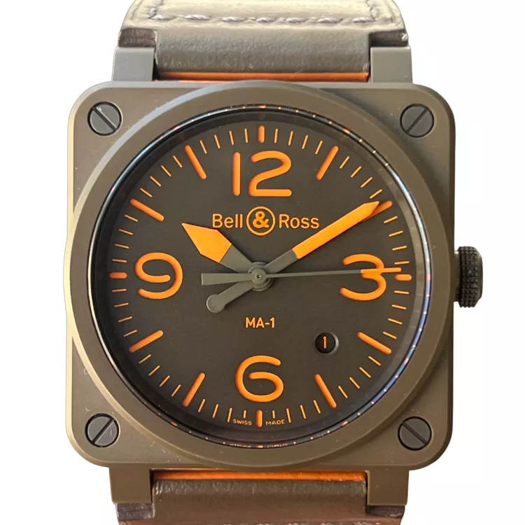 Bell Ross BR 03 92 Ceramic MA 1 Khaki