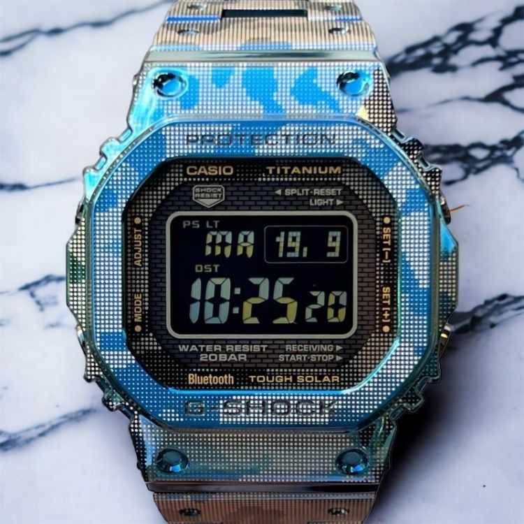 Casio G-Schock Acier Titanium édition limitée