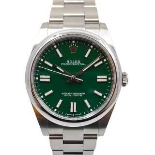 Rolex Oyster Perpetual 41 Green Dial