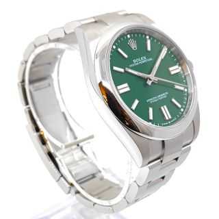 Rolex Oyster Perpetual 41 Green Dial