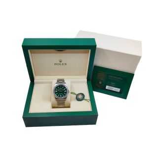 Rolex Oyster Perpetual 41 Green Dial