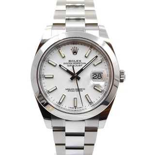 Rolex DateJust 41 White Dial