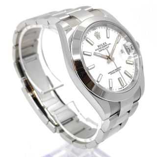 Rolex DateJust 41 White Dial