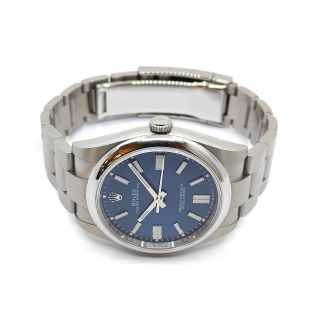 Rolex Oyster Perpetual 41 Blue Dial Full