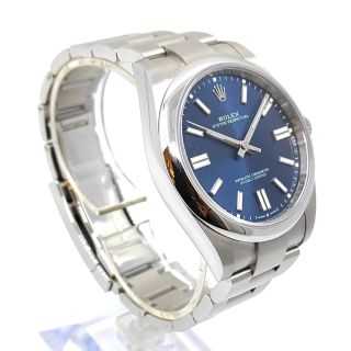 Rolex Oyster Perpetual 41 Blue Dial Full