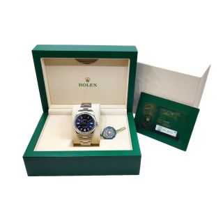 Rolex Oyster Perpetual 41 Blue Dial Full