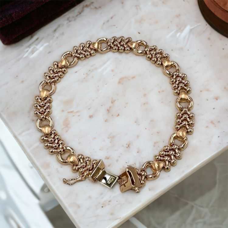 Bracelet Or rose 14k