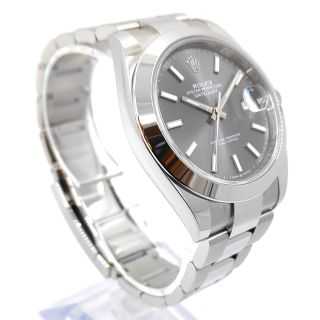 Rolex DateJust 41 Grey Dial