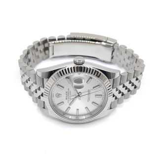 Rolex DateJust 41 Silver Dial