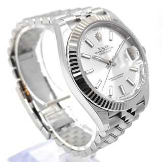 Rolex DateJust 41 Silver Dial