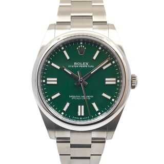 Rolex Oyster Perpetual 41 Green Dial