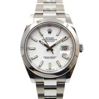 Rolex DateJust 41 White Dial