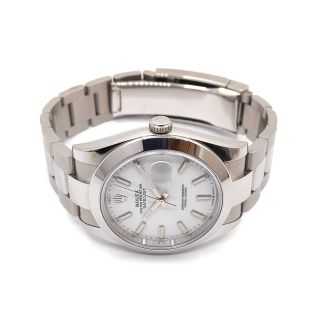 Rolex DateJust 41 White Dial