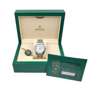 Rolex DateJust 41 White Dial