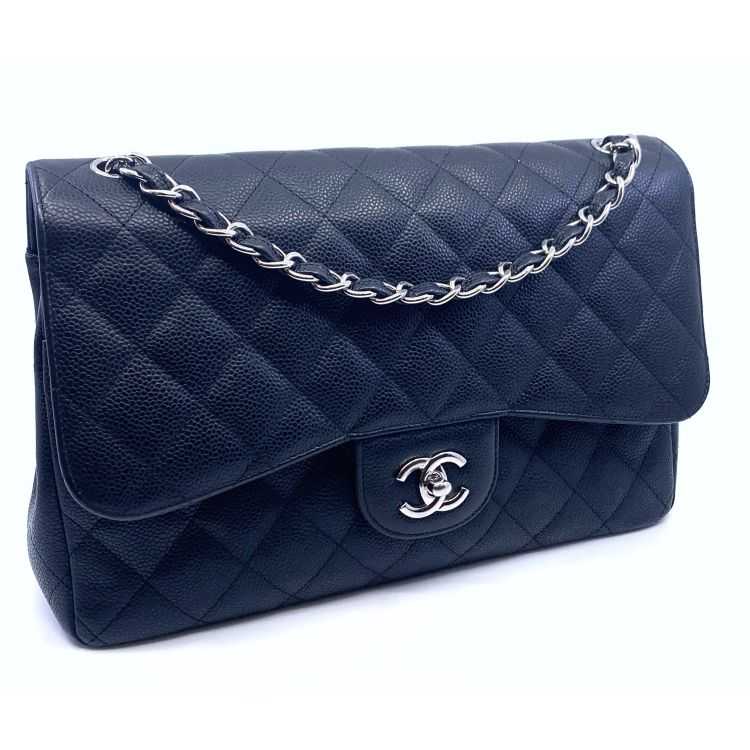 Chanel Timeless Blue Bag Bag Bag Classic New price 9500  eBay