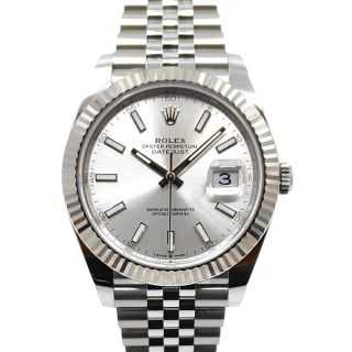 Rolex DateJust 41 Silver Dial